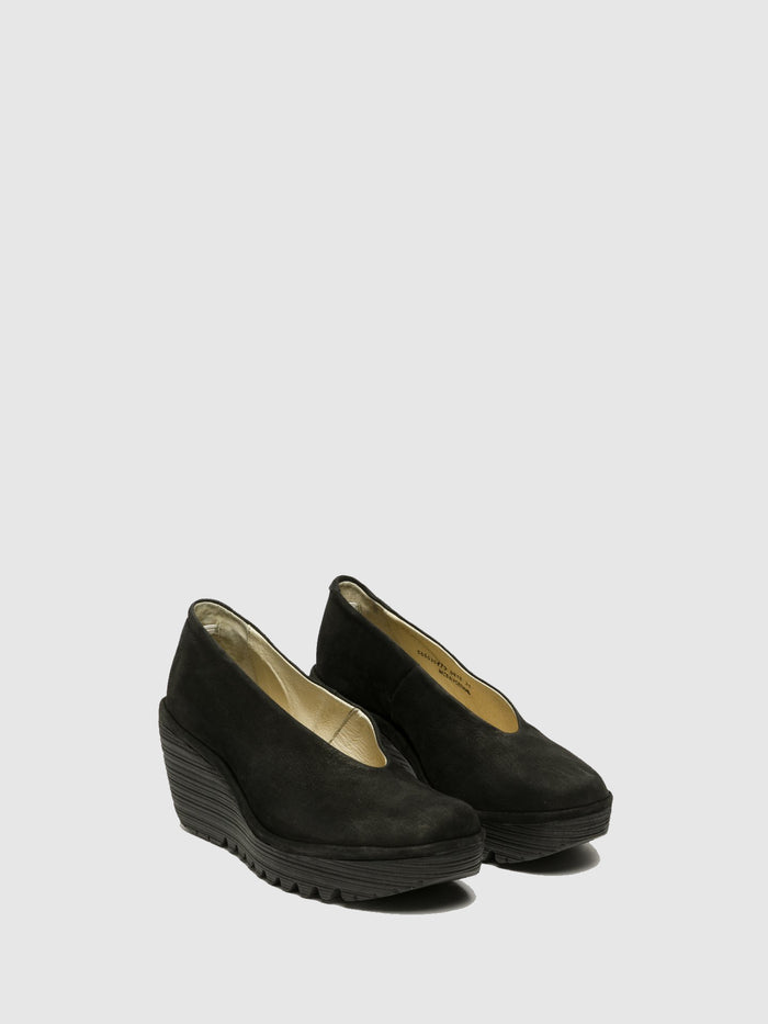 Flowfold Wedge Shoes YAZ BLACK