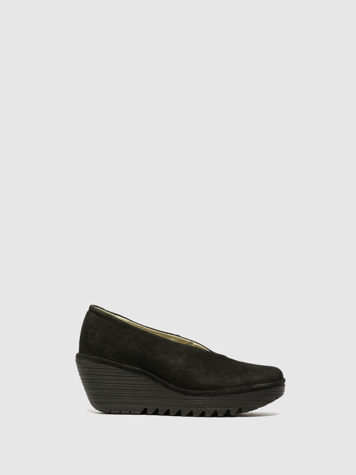 flowfold Wedge Shoes YAZ BLACK