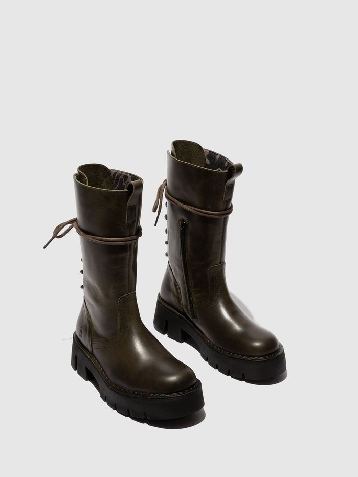 Flowfold Zip Up Ankle Boots BERF160FLY DIESEL