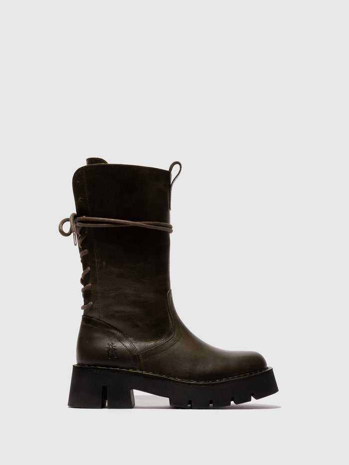 flowfold Zip Up Ankle Boots BERF160FLY DIESEL