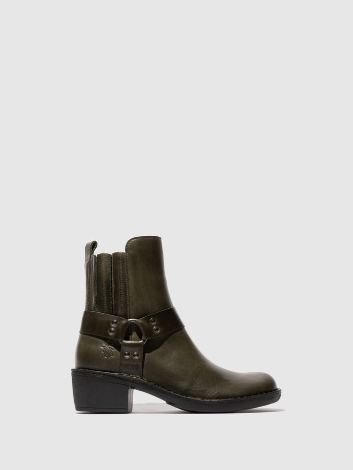 flowfold Zip Up Ankle Boots MEBI123FLY DIESEL
