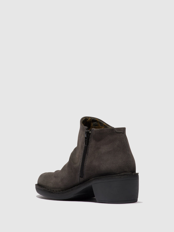 Flowfold Zip Up Ankle Boots MERK093FLY DIESEL