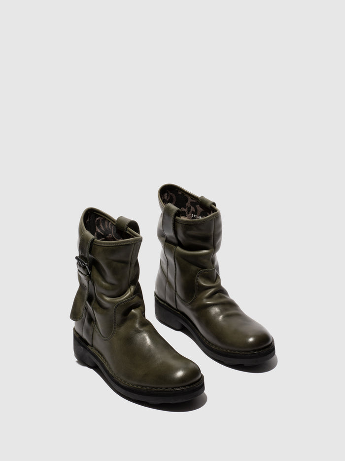 Flowfold Zip Up Ankle Boots NEIT145FLY DIESEL