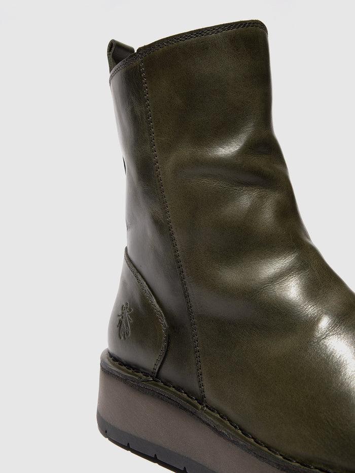 Flowfold Zip Up Ankle Boots RENO053FLY DIESEL