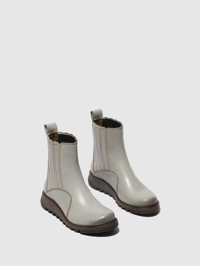 Flowfold Zip Up Ankle Boots SUZY899FLY CLOUD