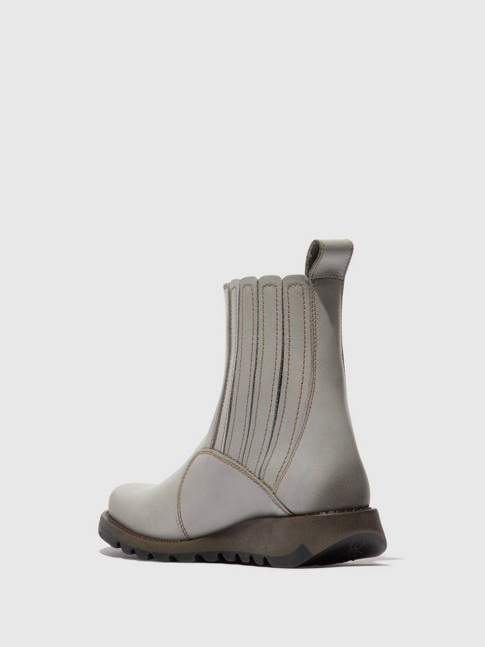 Flowfold Zip Up Ankle Boots SUZY899FLY CLOUD