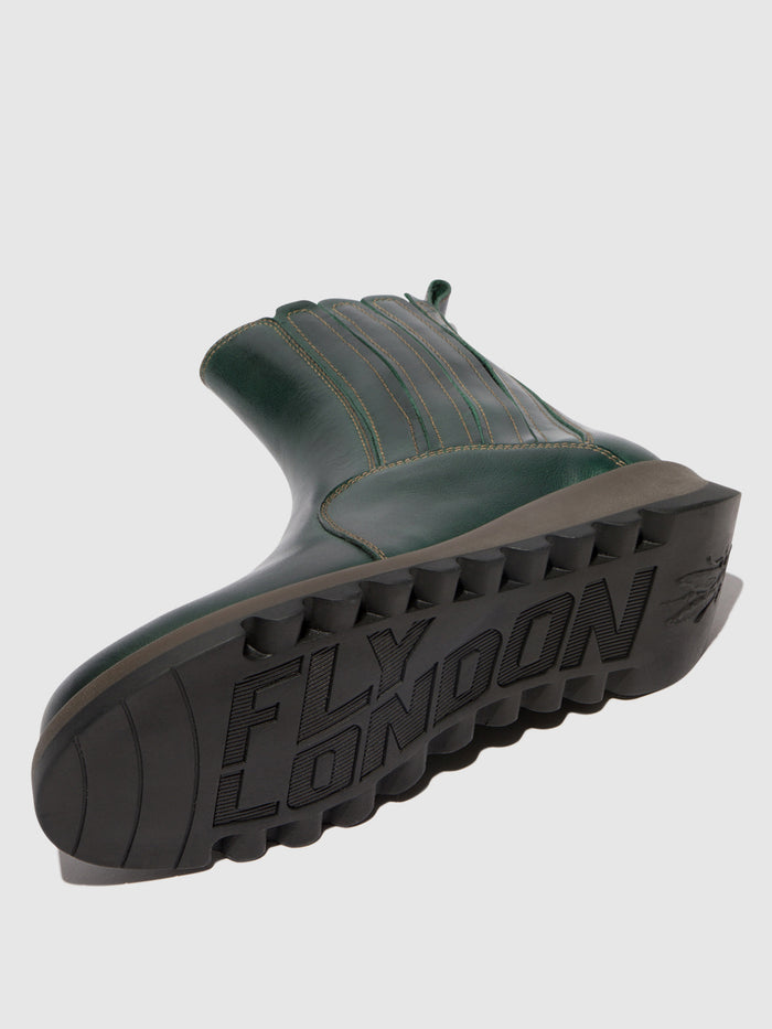 Flowfold Zip Up Ankle Boots SUZY899FLY PETROL