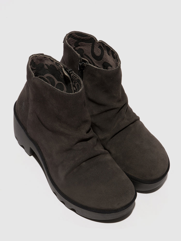 Flowfold Zip Up Ankle Boots TULP592FLY DIESEL