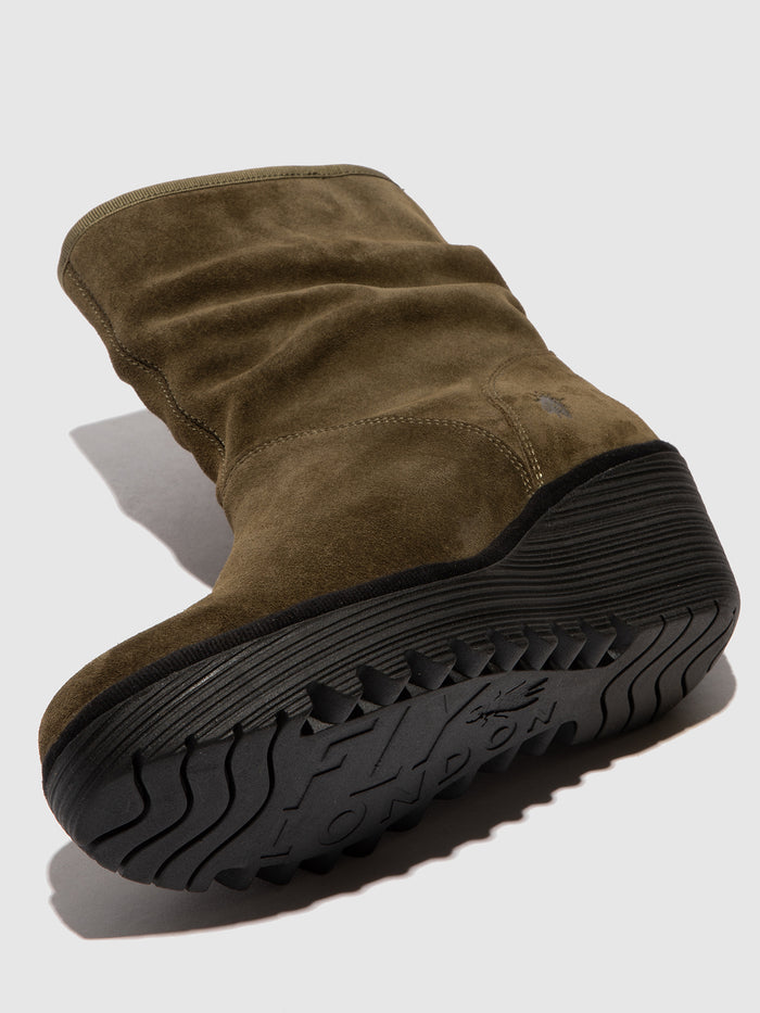 Flowfold Zip Up Ankle Boots YAXO594FLY ASPEN