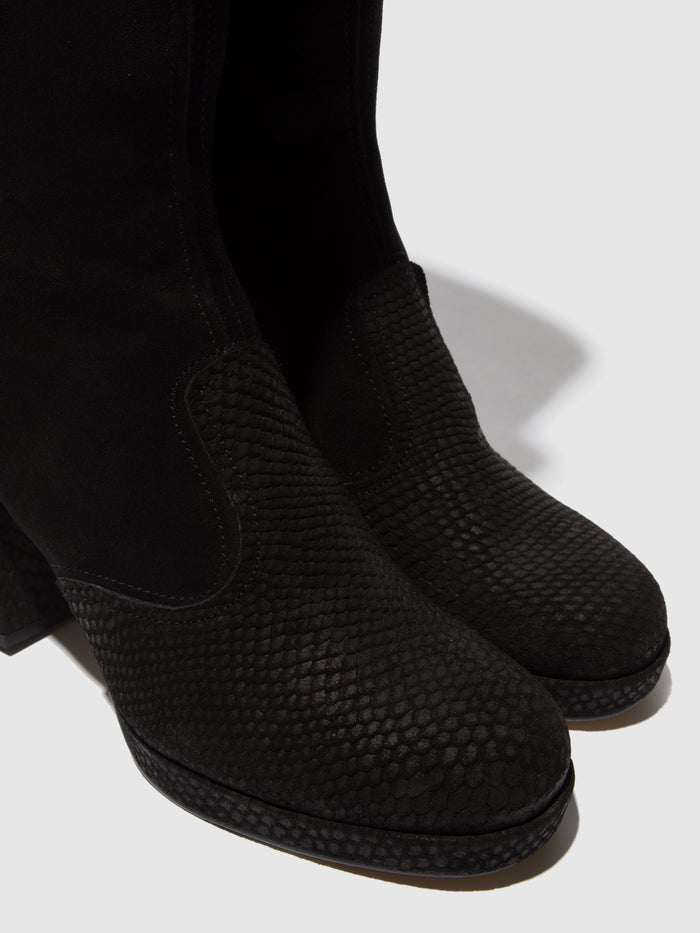 Flowfold Zip Up Boots EIPE183FLY BLACK