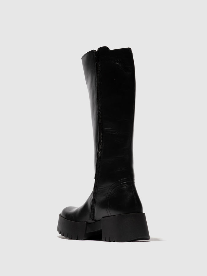 Flowfold Zip Up Boots EXES009FLY BLACK