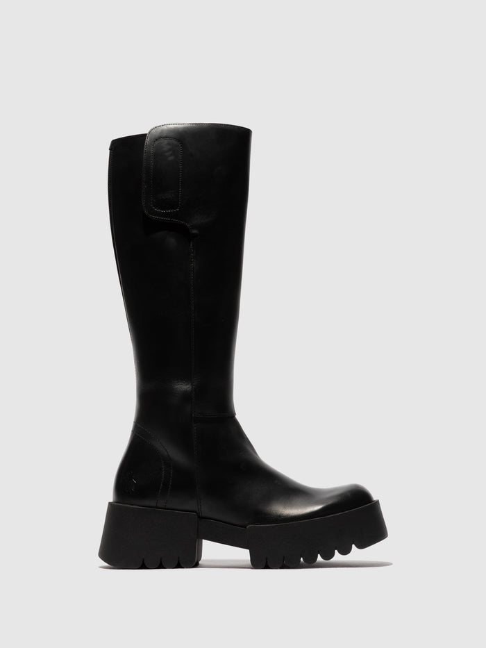 flowfold Zip Up Boots EXES009FLY BLACK