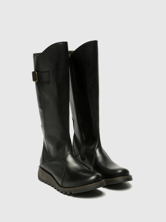 Flowfold Zip Up Boots MOL 2 BLACK