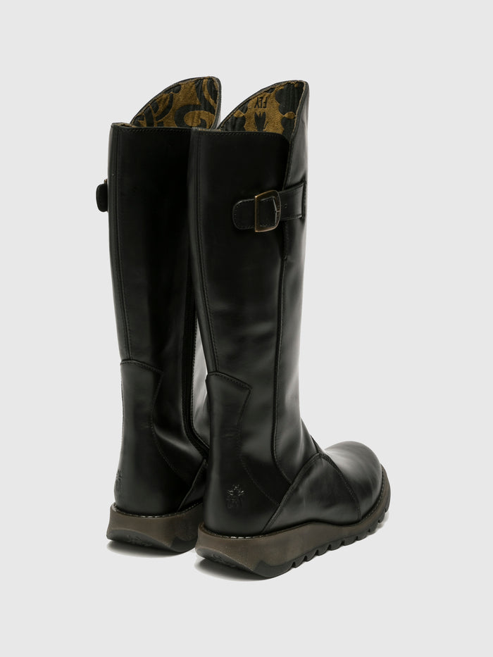 Flowfold Zip Up Boots MOL 2 BLACK