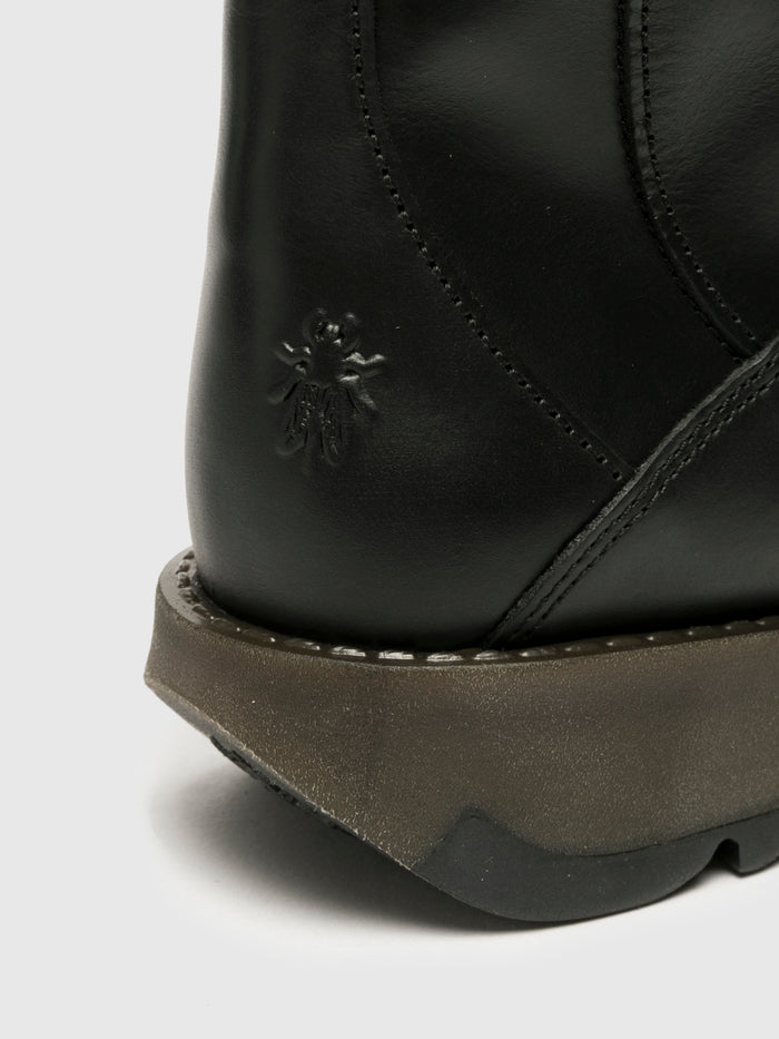 Flowfold Zip Up Boots MOL 2 BLACK