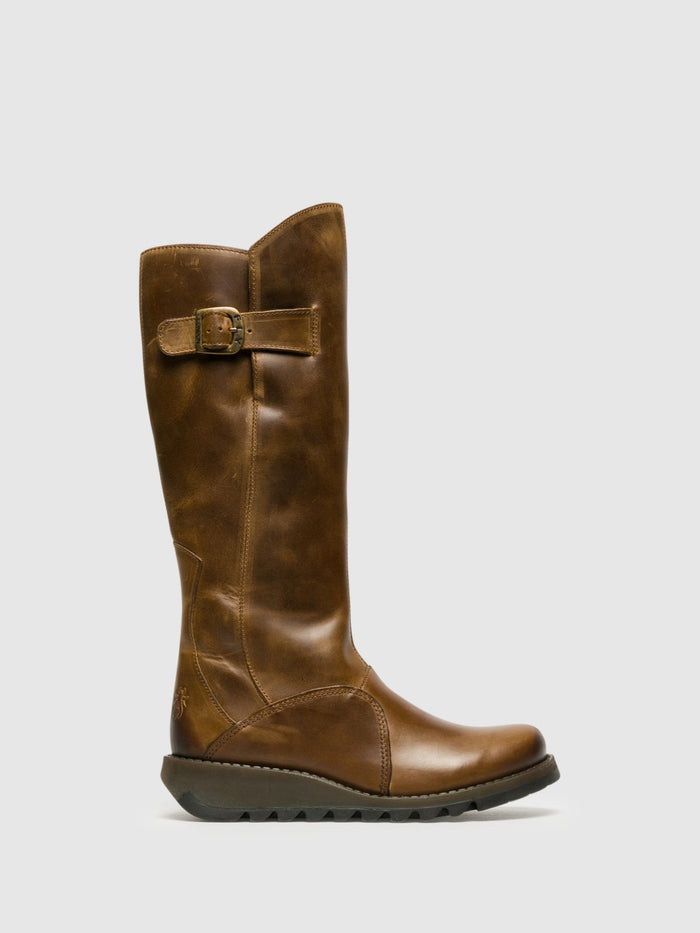flowfold Zip Up Boots MOL 2 CAMEL