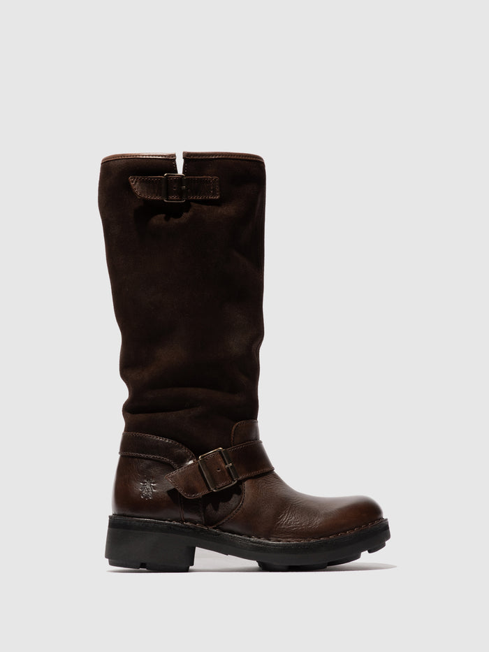 flowfold Zip Up Boots NOCH140FLY DK.BROWN/EXPRESSO
