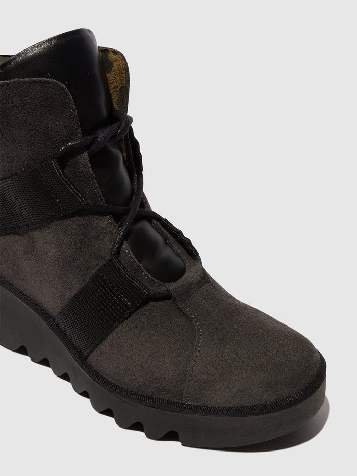 Flowfold Lace-up Ankle Boots BLOM460FLY DIESEL/BLACK