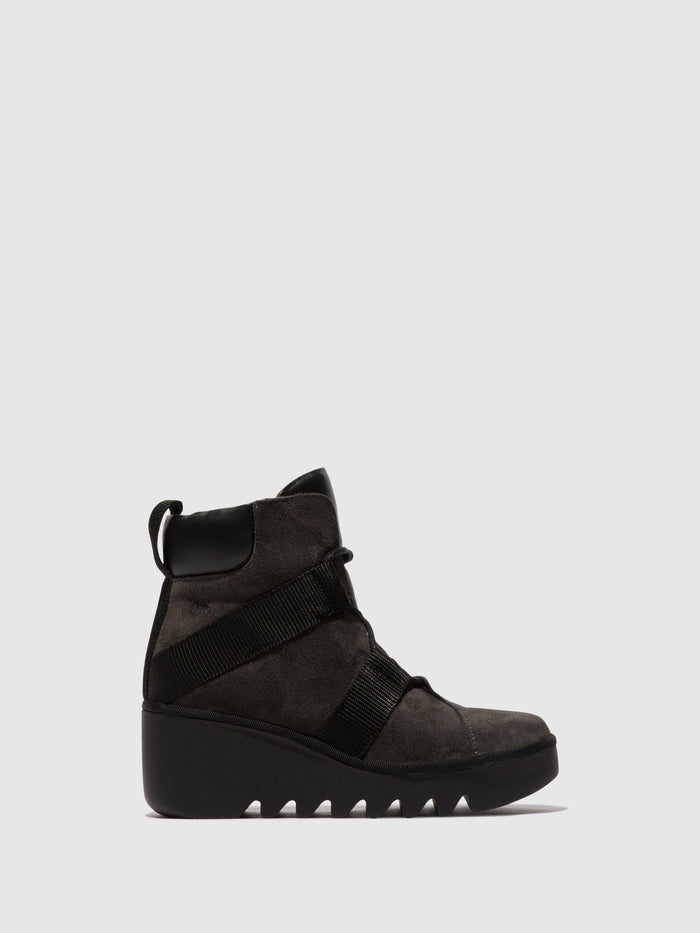 flowfold Lace-up Ankle Boots BLOM460FLY DIESEL/BLACK