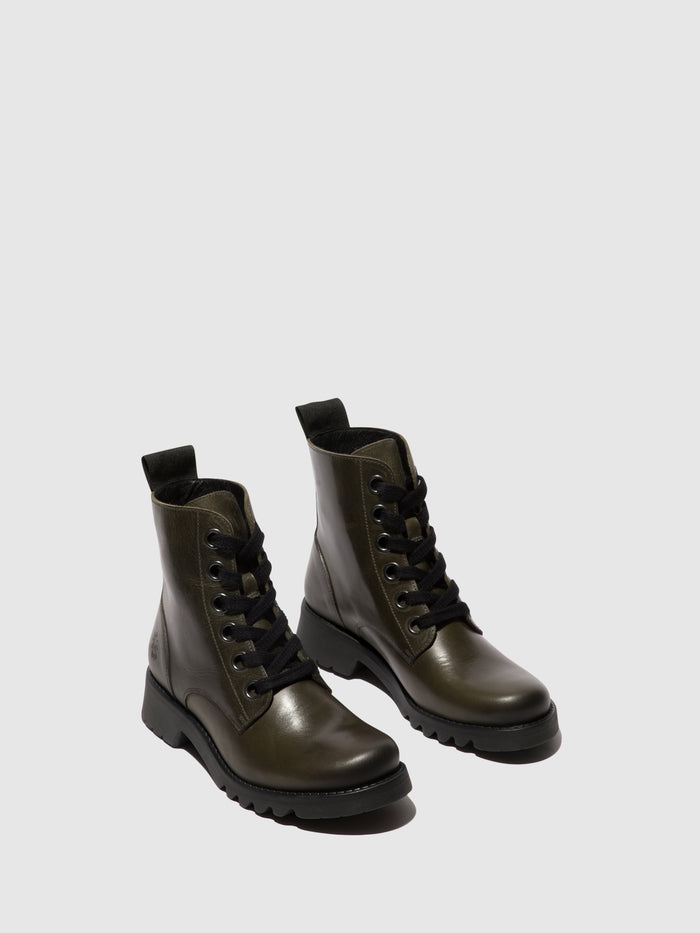 Flowfold Lace-up Ankle Boots RAGI539FLY DIESEL (BLACK SOLE)