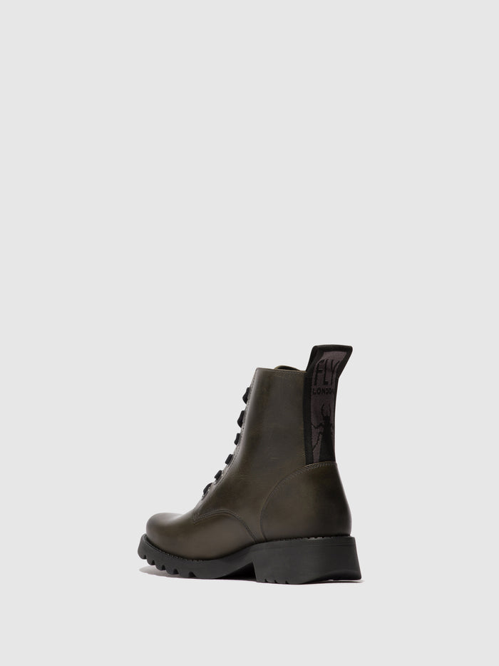 Flowfold Lace-up Ankle Boots RAGI539FLY DIESEL (BLACK SOLE)