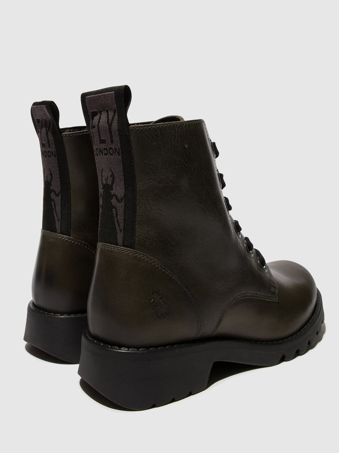 Flowfold Lace-up Ankle Boots RAGI539FLY DIESEL (BLACK SOLE)