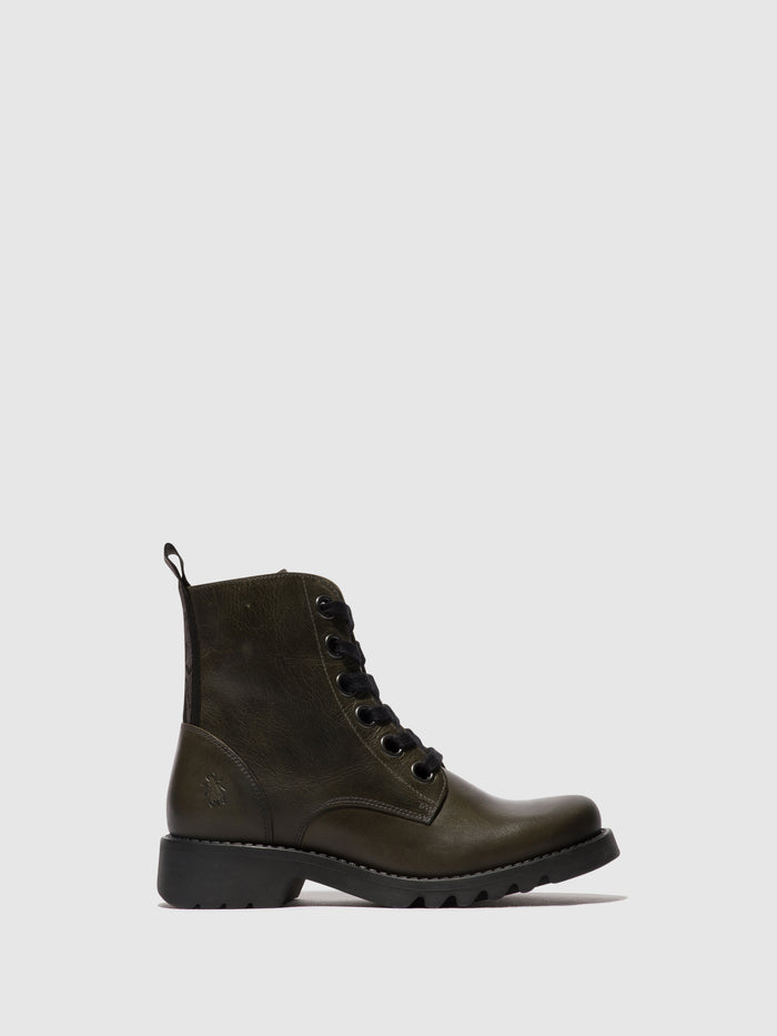 flowfold Lace-up Ankle Boots RAGI539FLY DIESEL (BLACK SOLE)