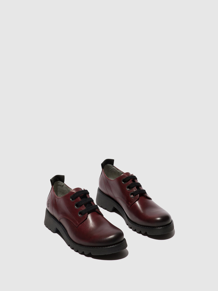 Flowfold Lace-up Shoes RUDA538FLY PURPLE (BLACK SOLE)