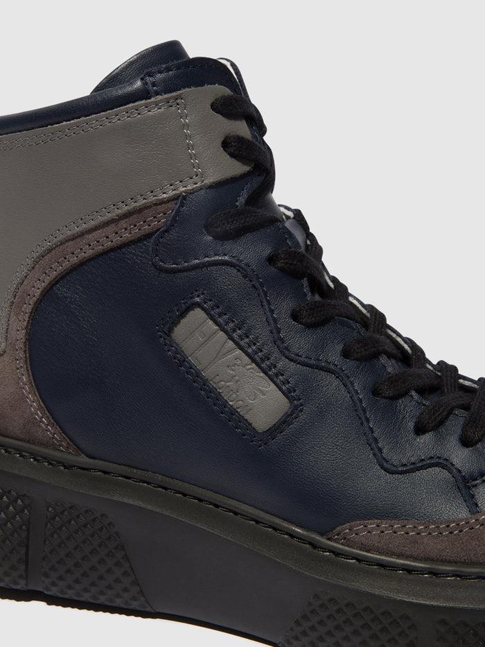 Flowfold Lace-up Trainers EPPE531FLY GREY/NAVY/GREY