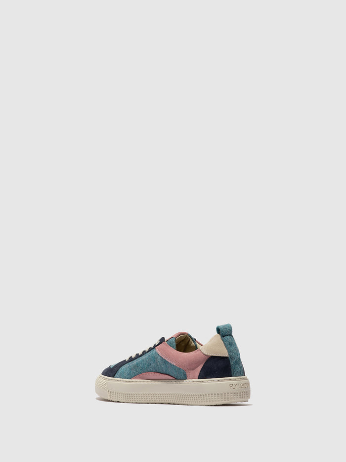 Flowfold Low-Top Trainers TAIK687FLY JEANS/JEANS/PALE PINK/OFFWHITE