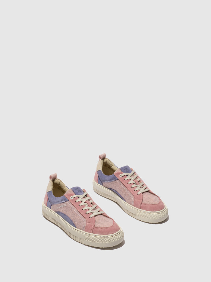 Flowfold Low-Top Trainers TAIK687FLY PALE PINK/PALE PINK/VIOLET/OFFWHITE