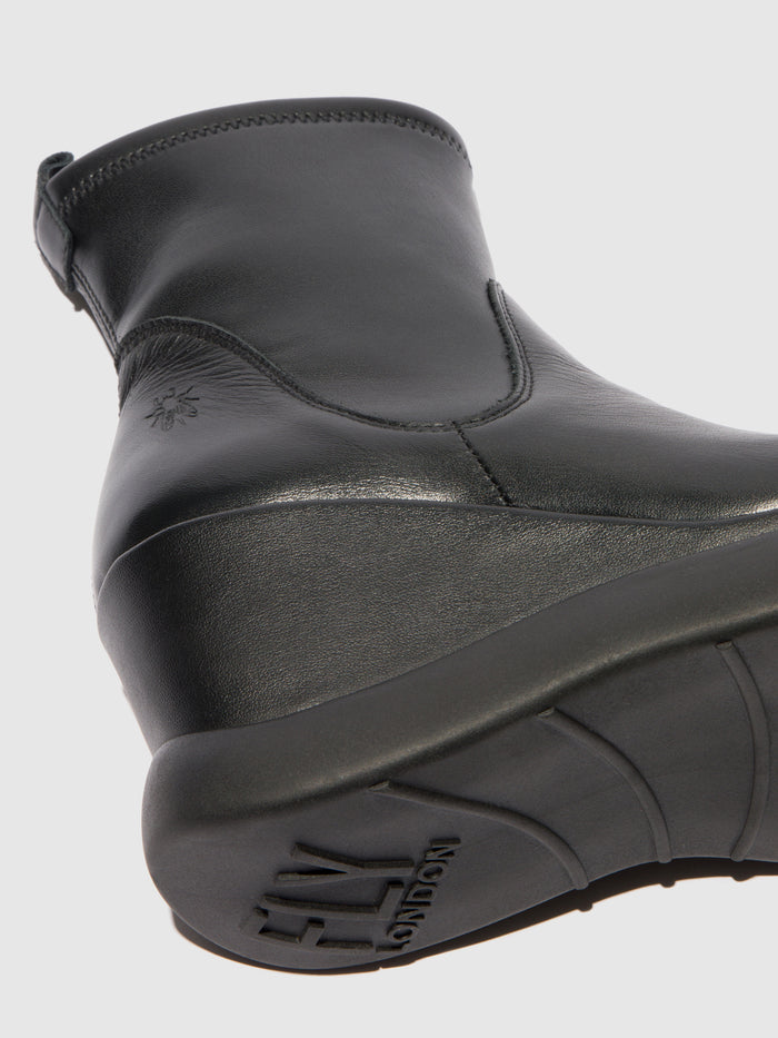 Flowfold Slip-on Ankle Boots GLAF130FLY BLACK/BLACK