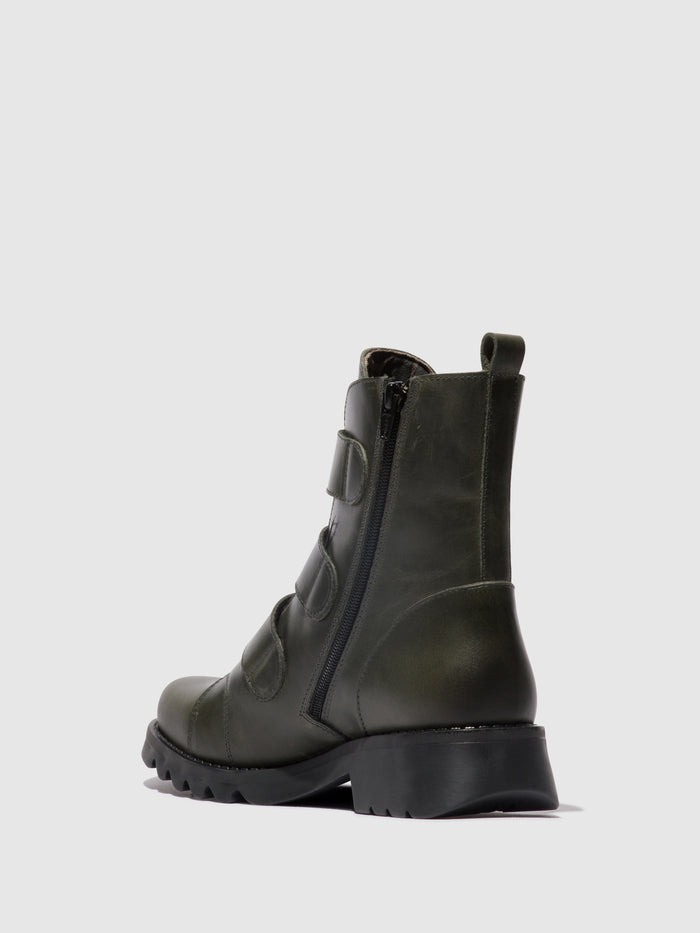 Flowfold Velcro Ankle Boots RACH790FLY DIESEL (BLACK SOLE)