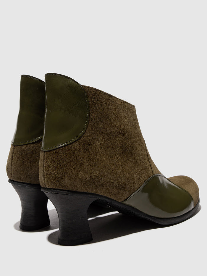 Flowfold Zip Up Ankle Boots BLAIN343FLY ASPEN/SEA KELP