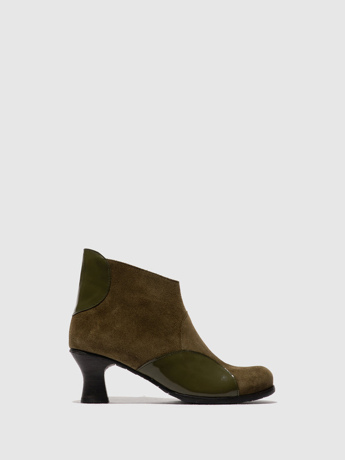 flowfold Zip Up Ankle Boots BLAIN343FLY ASPEN/SEA KELP