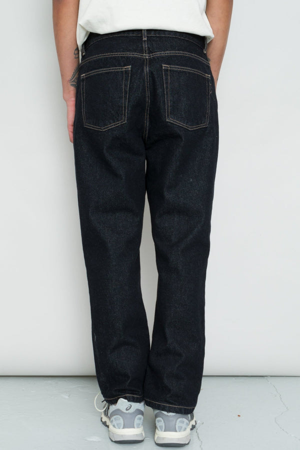 Folk 5 Pocket Trouser - Black Washed Denim