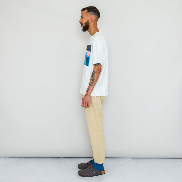 Folk 5 Pocket Trouser - Light Sand Cord