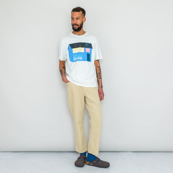 Folk 5 Pocket Trouser - Light Sand Cord