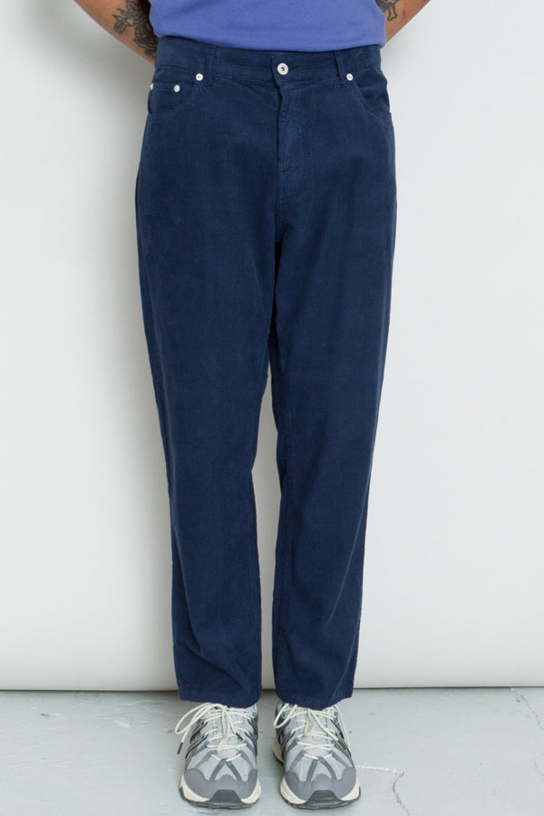 Folk 5 Pocket Trouser - Washed Ink Cord