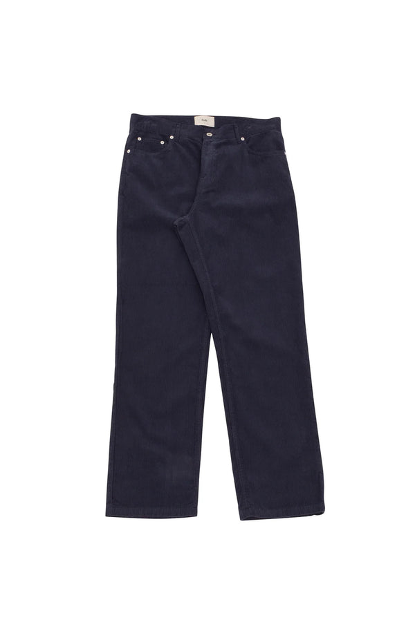 folk 5 Pocket Trouser - Washed Ink Cord