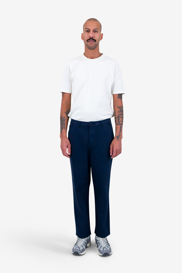 Folk Anniversary Slim Pant - Navy