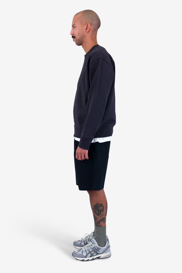 Folk Anniversary Sweat - Soft Black