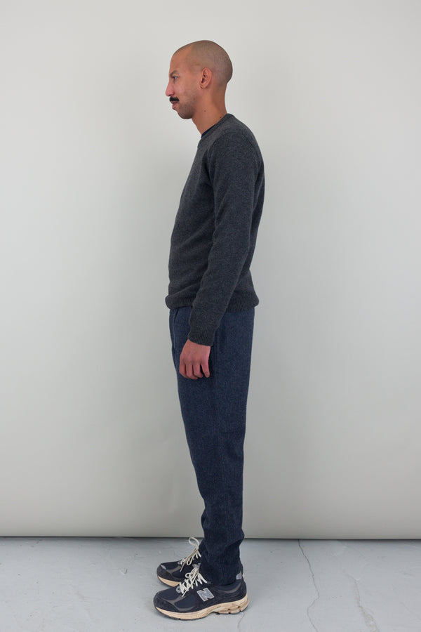 Folk Assembly Crew Jumper - Graphite AW24