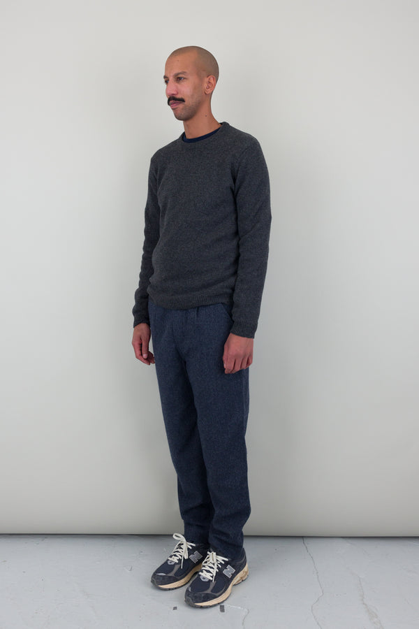 Folk Assembly Crew Jumper - Graphite AW24
