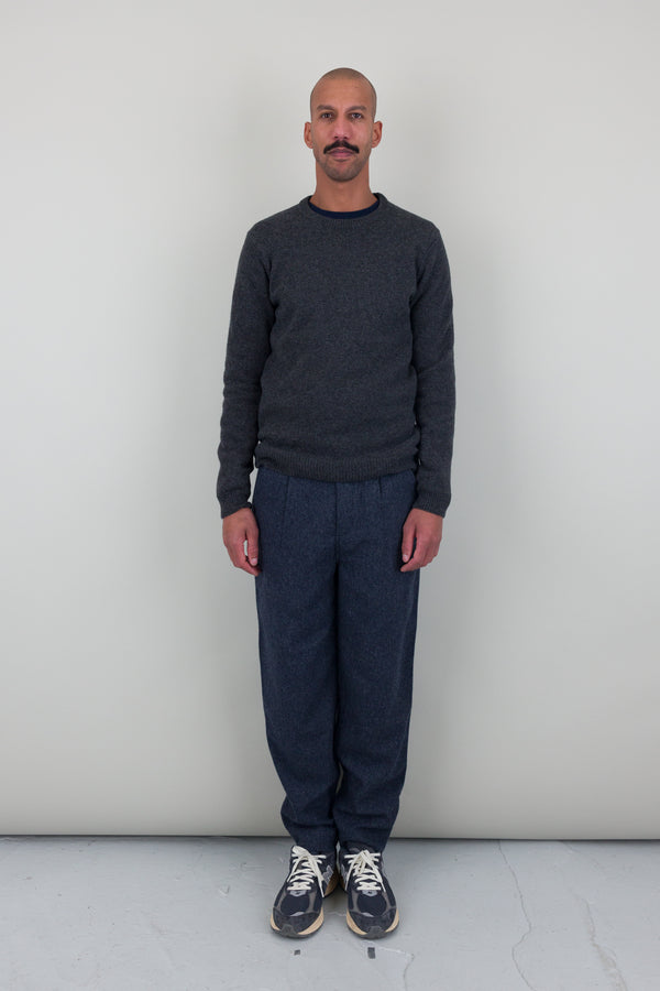 Folk Assembly Crew Jumper - Graphite AW24