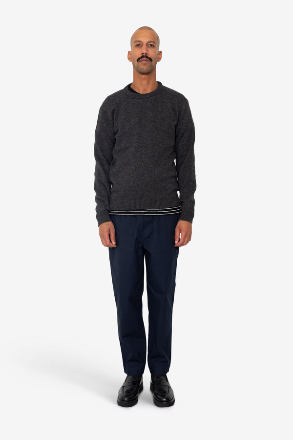 Folk Assembly Crew Jumper - Graphite