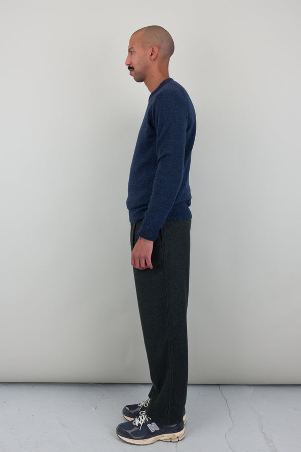Folk Assembly Crew Jumper - Navy
