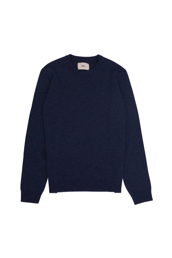 folk Assembly Crew Jumper - Navy