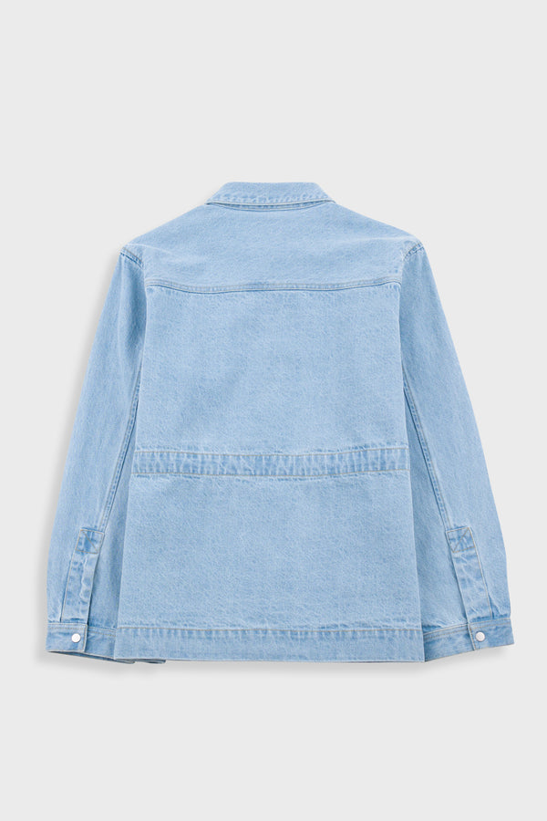 Folk Assembly Jacket - Heavy Bleached Denim