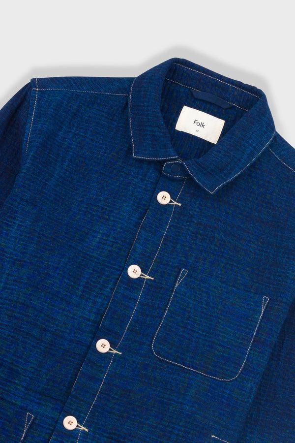 Folk Assembly Jacket - Indigo Waffle